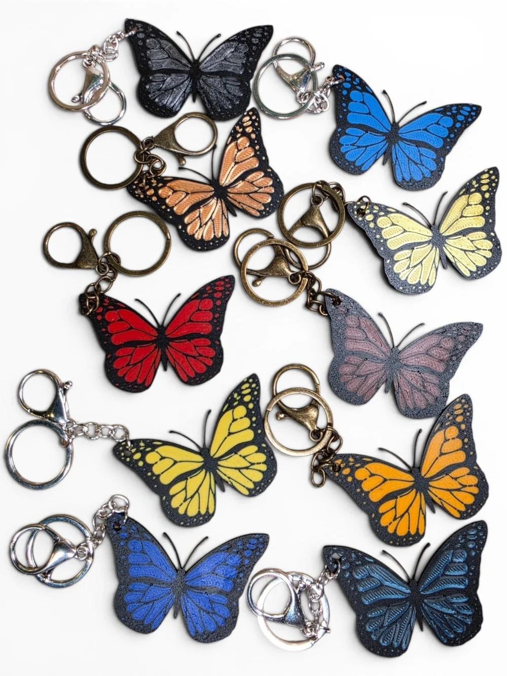 Handcrafted 3D Butterfly Bag Charm / Key Chains - Choose Your Color - NWT! - Picture 13 of 13